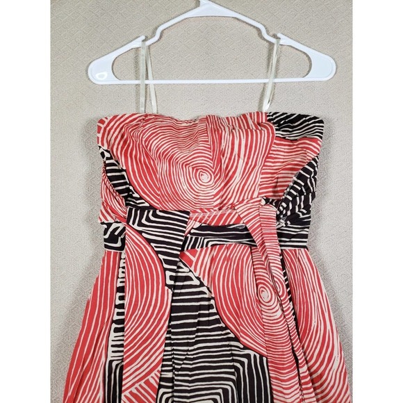 We Vera Dress Womens 4 Stretch Zipper Flowy Strapless Polyester Lined - Picture 2 of 13